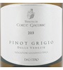 13 Pinot Grigio Tenuta Di Corte Giacobbe (Dal Cero 2013